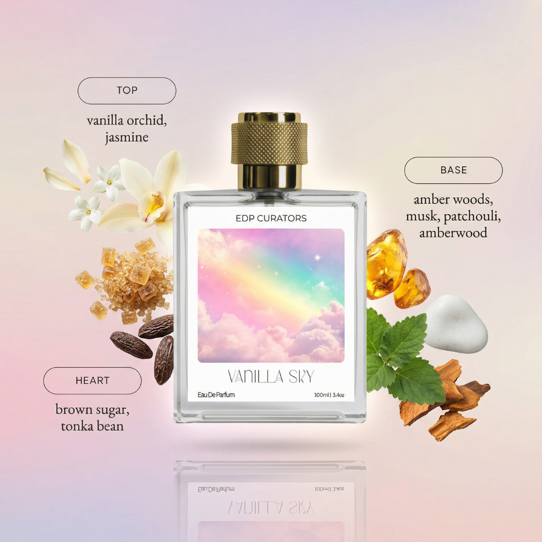 Vanilla Sky Eau de Parfum | Inspired by Kaayalie Vanila 28 | Sweet Gourmand Vanilla Perfume Unisex