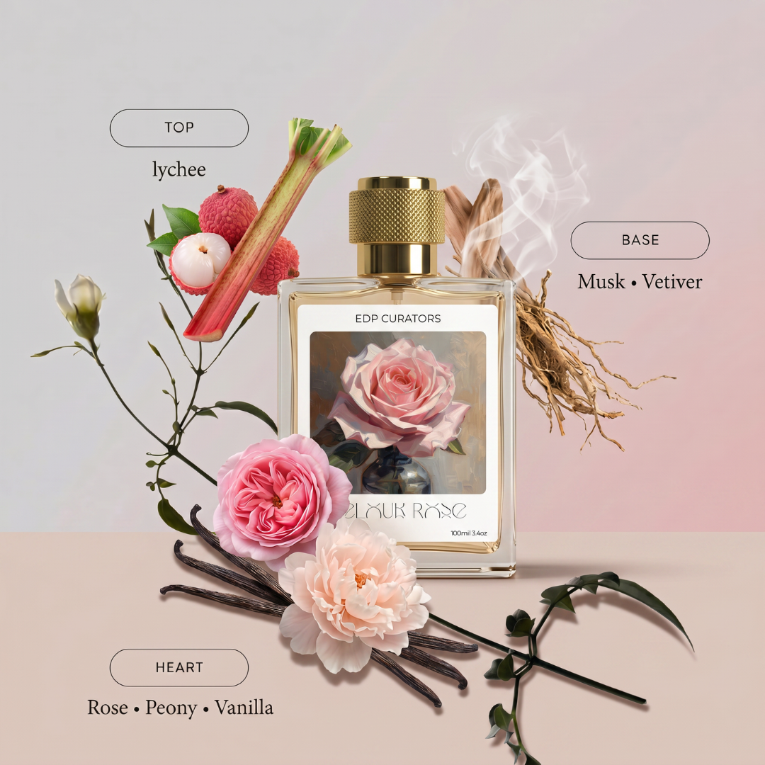 Velour Rose Eau de Parfum | Fresh Romantic Rose Luxury Perfume