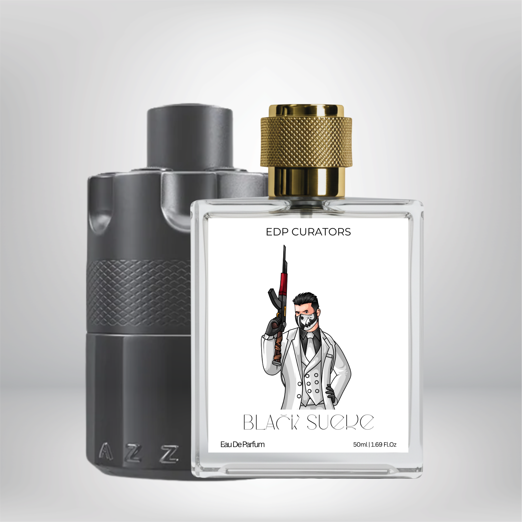 Black Suede Eau de Parfum | Dark Spicy Night Perfume Inspired for Men