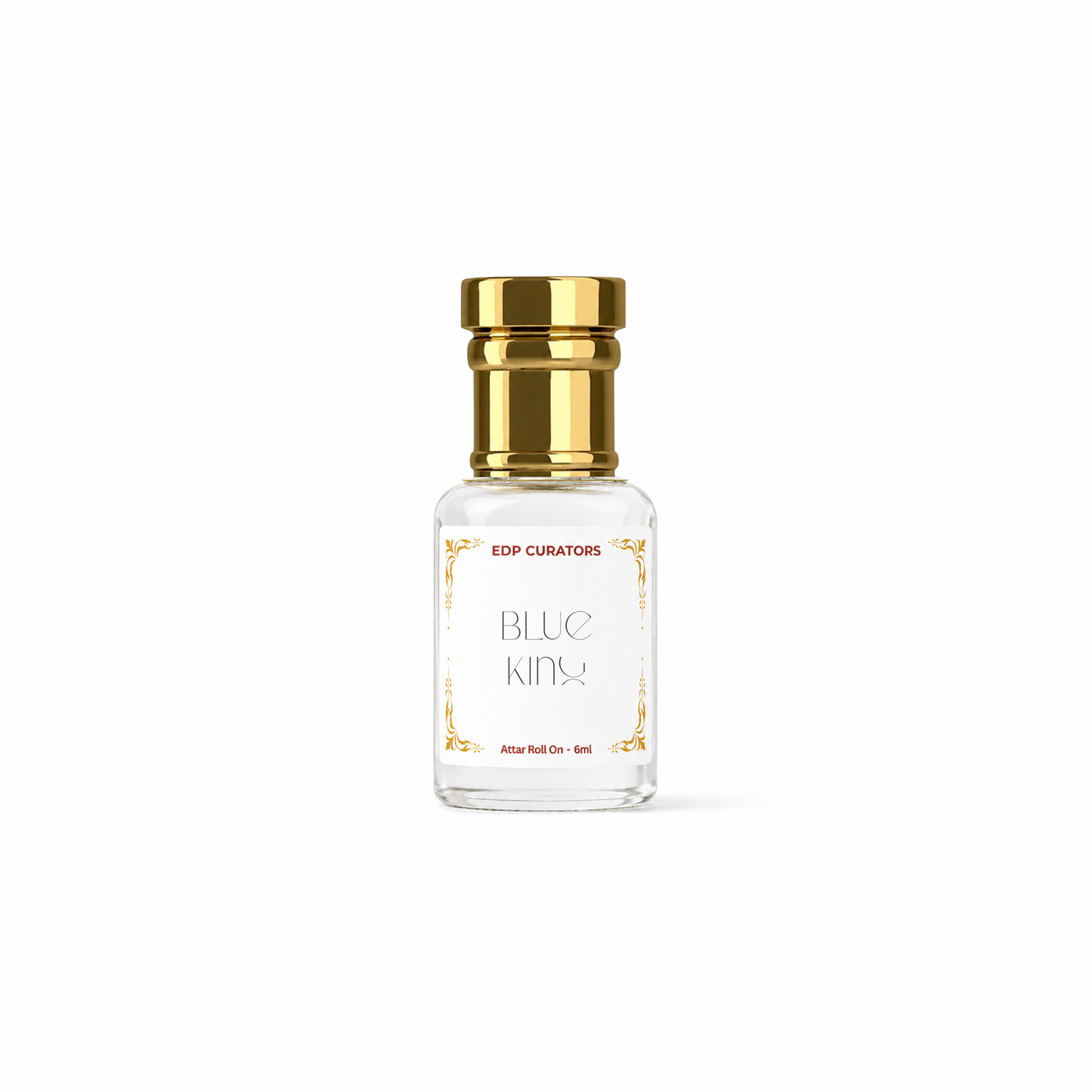 Blue King Attar – 6ml | Premium Alcohol-Free Long Lasting Fresh Woody Perfume Oil for Men & Women