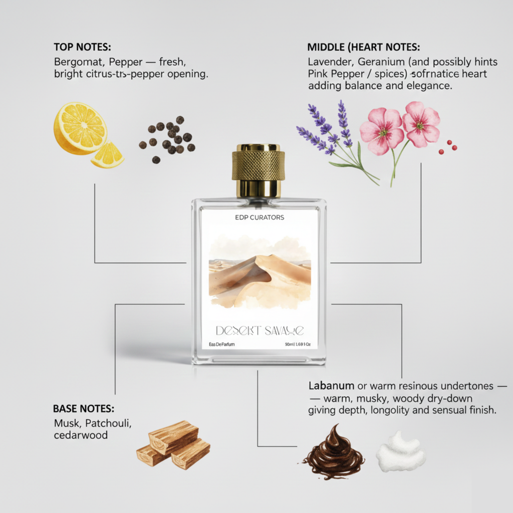 Desert Savage Inspired by D S@uv@ge Perfume ( Worn by J0hnny depp )