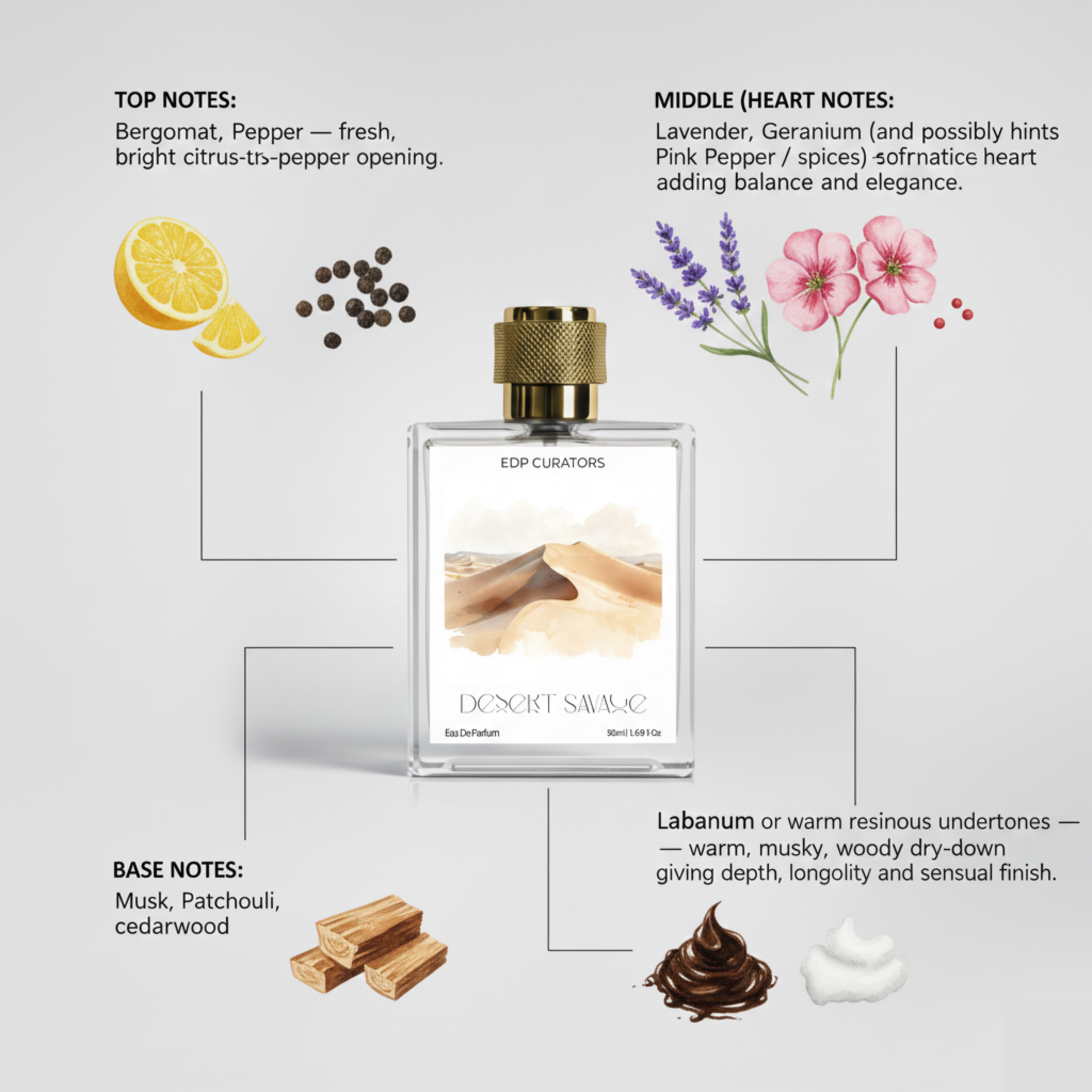 Desert Savage Inspired by D S@uv@ge Perfume ( Worn by J0hnny depp )