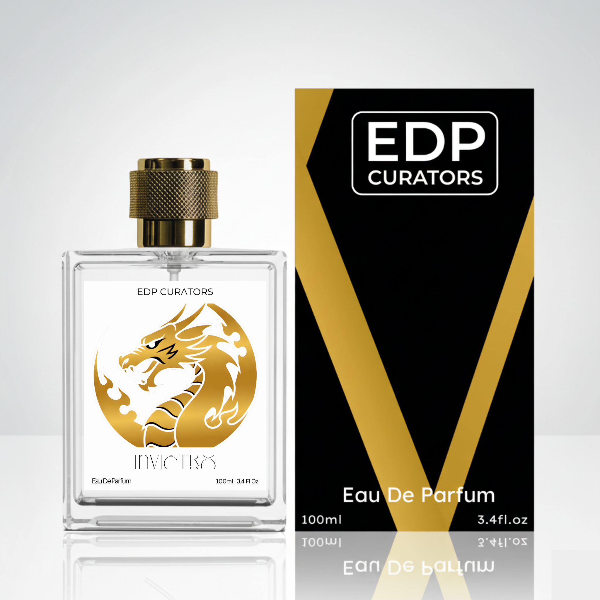 Invictro Eau de Parfum | Powerful Fresh Sporty Perfume for Men