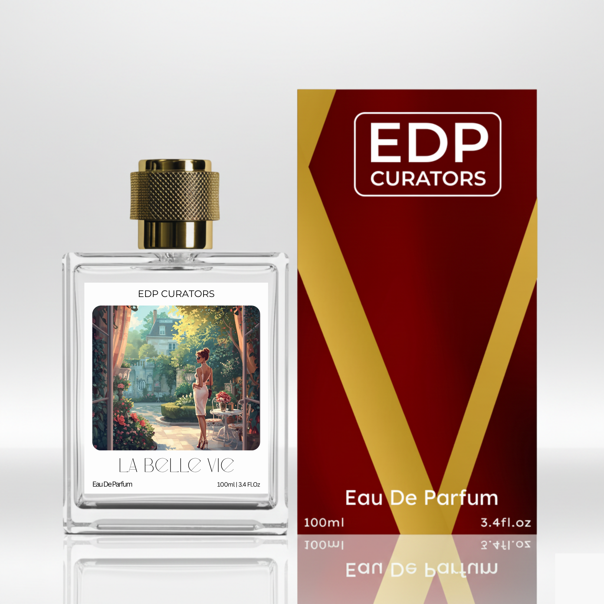 La Belle Vie Eau de Parfum | Elegant Sweet Floral Luxury Perfume for Women