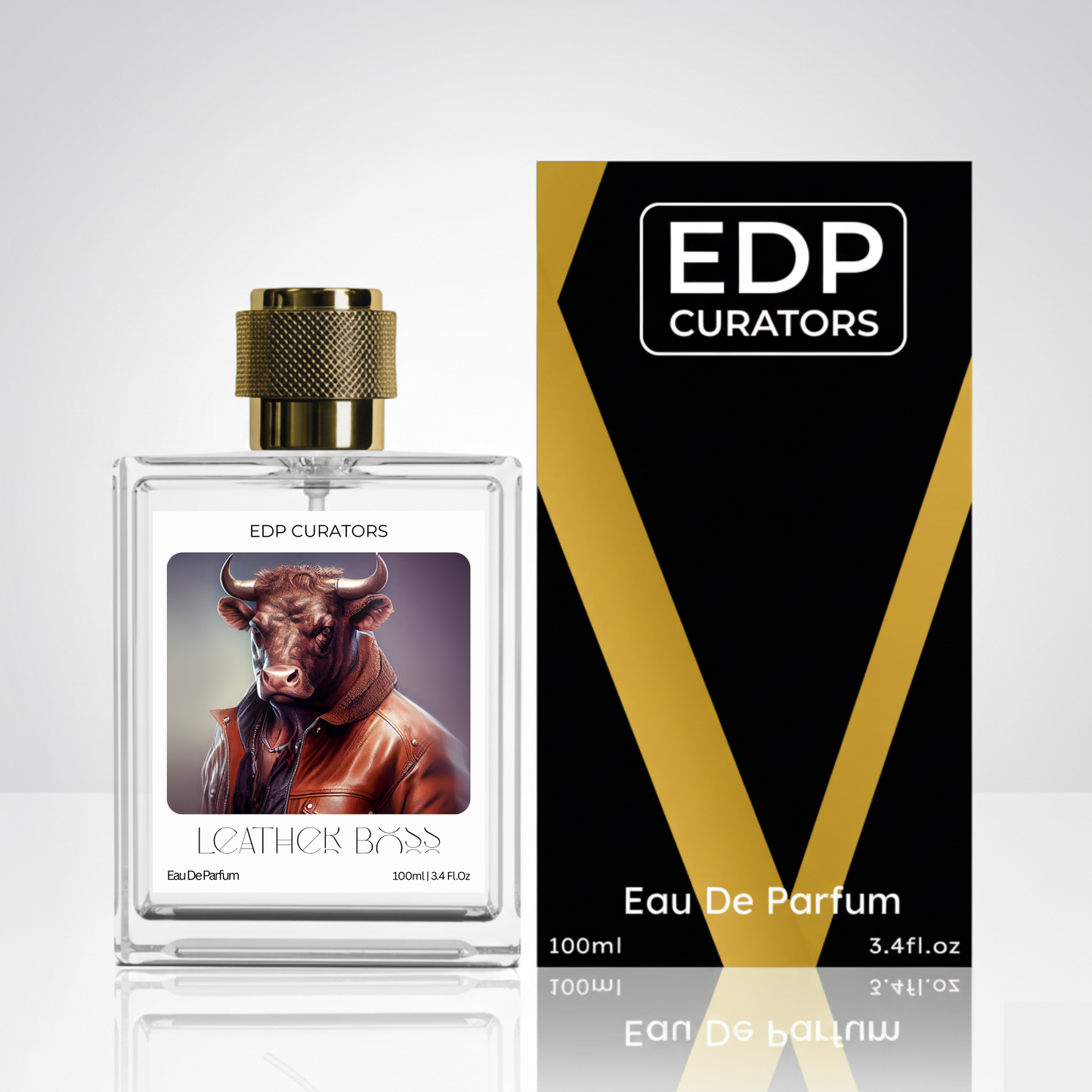 Leather Boss Eau de Parfum | inspired By Bulgari Men In Black