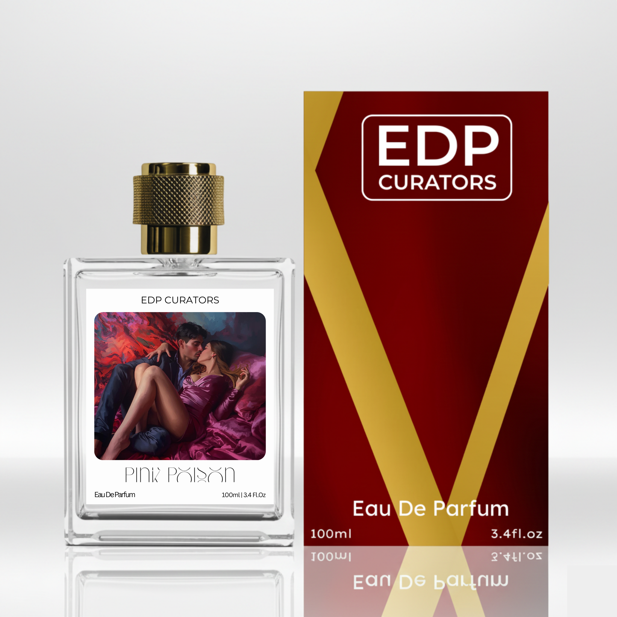 Pink Poison Eau de Parfum | Deep Vanilla Almond Seductive Perfume for Women