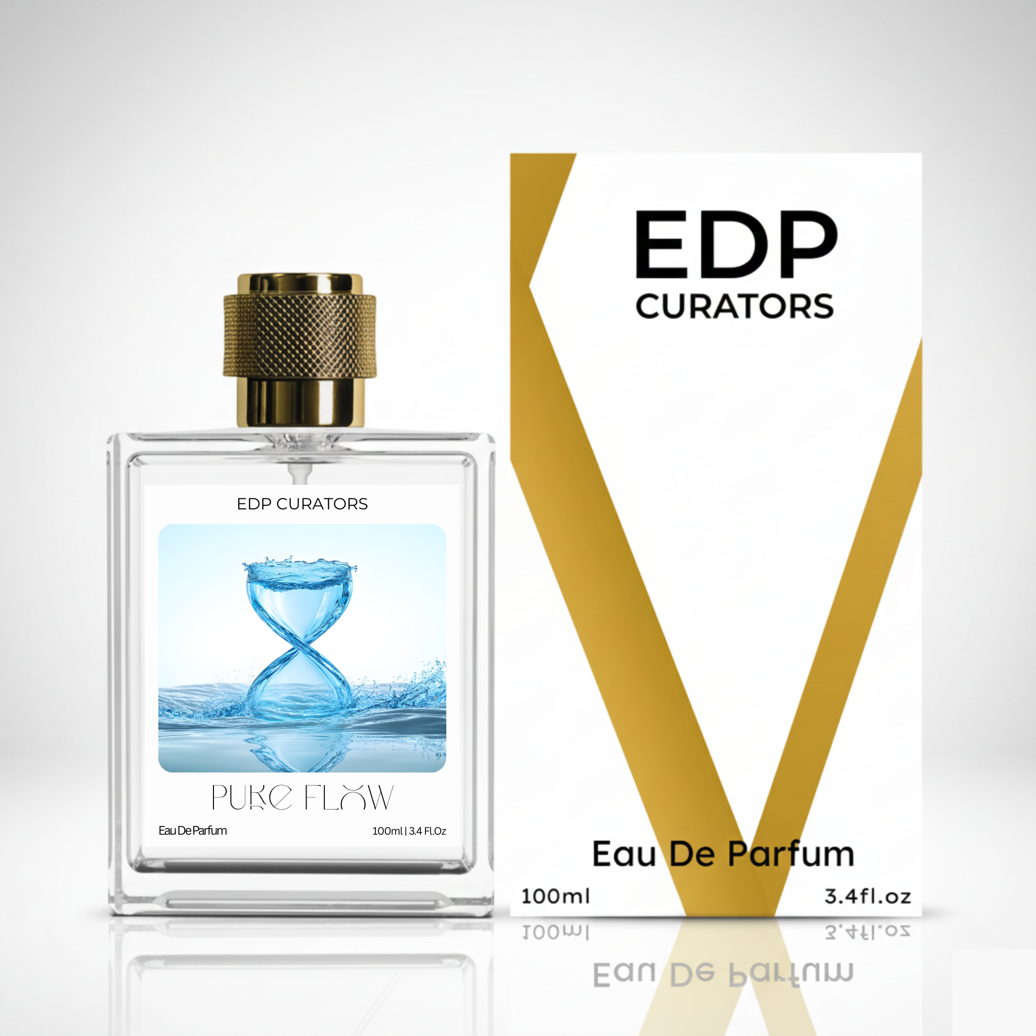 Pure Flow EDP | Clean Fresh Aquatic Perfume for Men