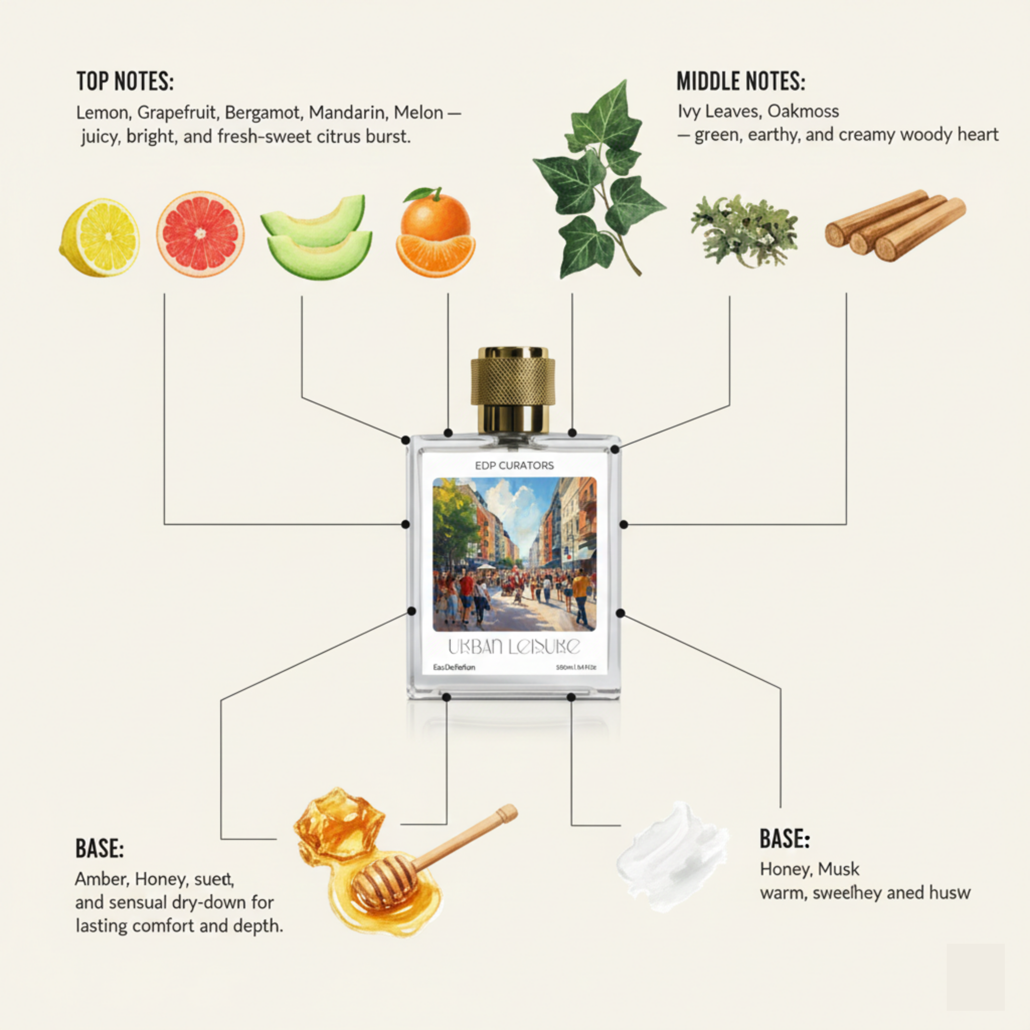 Urban Leisure EDP | Fresh Everyday Perfume for Men