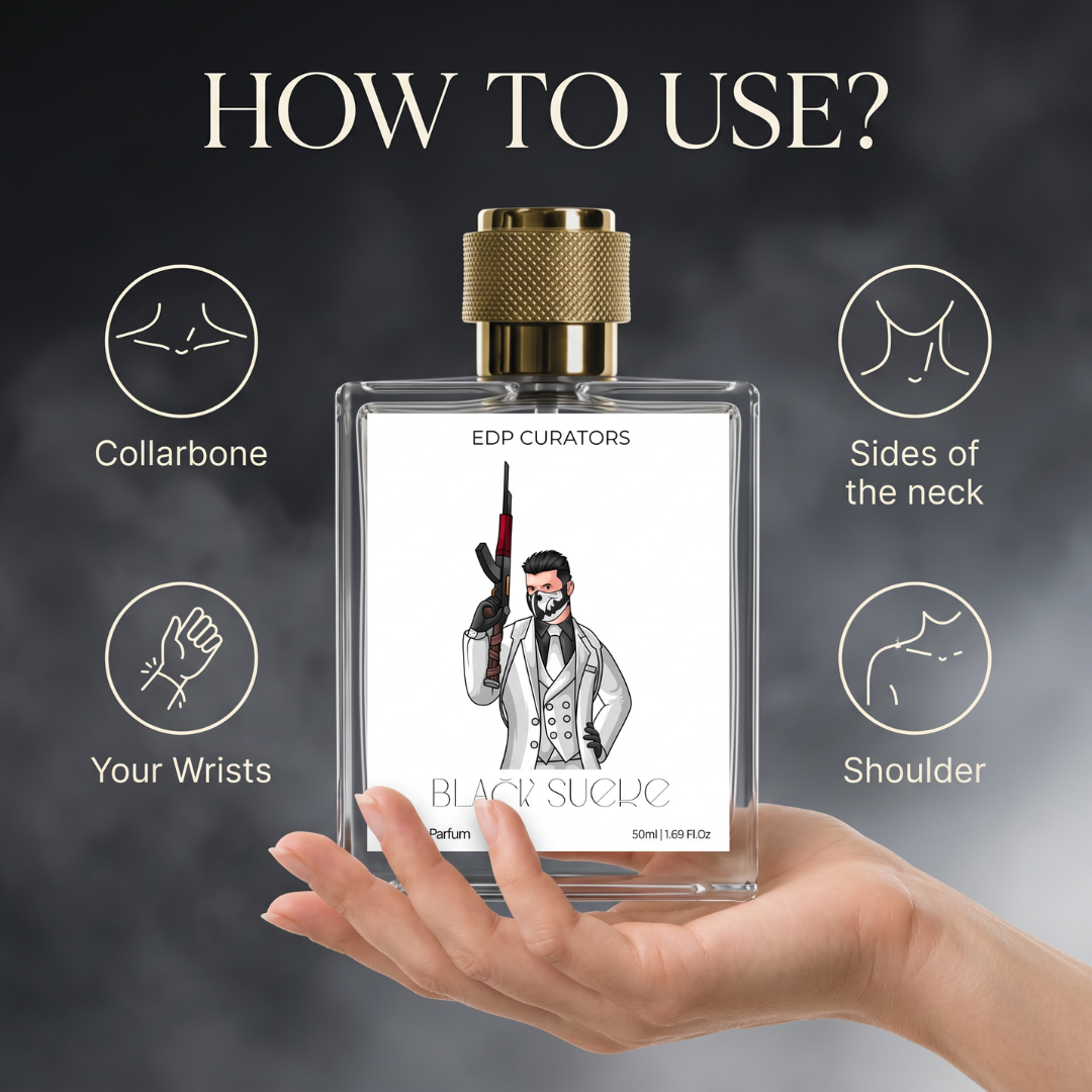 Black Suede Eau de Parfum | Dark Spicy Night Perfume Inspired for Men