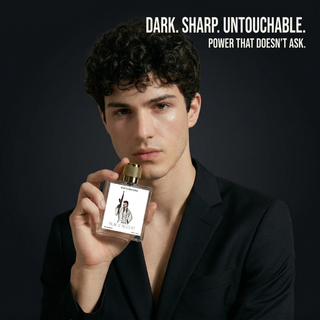 Black Suede Eau de Parfum | Dark Spicy Night Perfume Inspired for Men