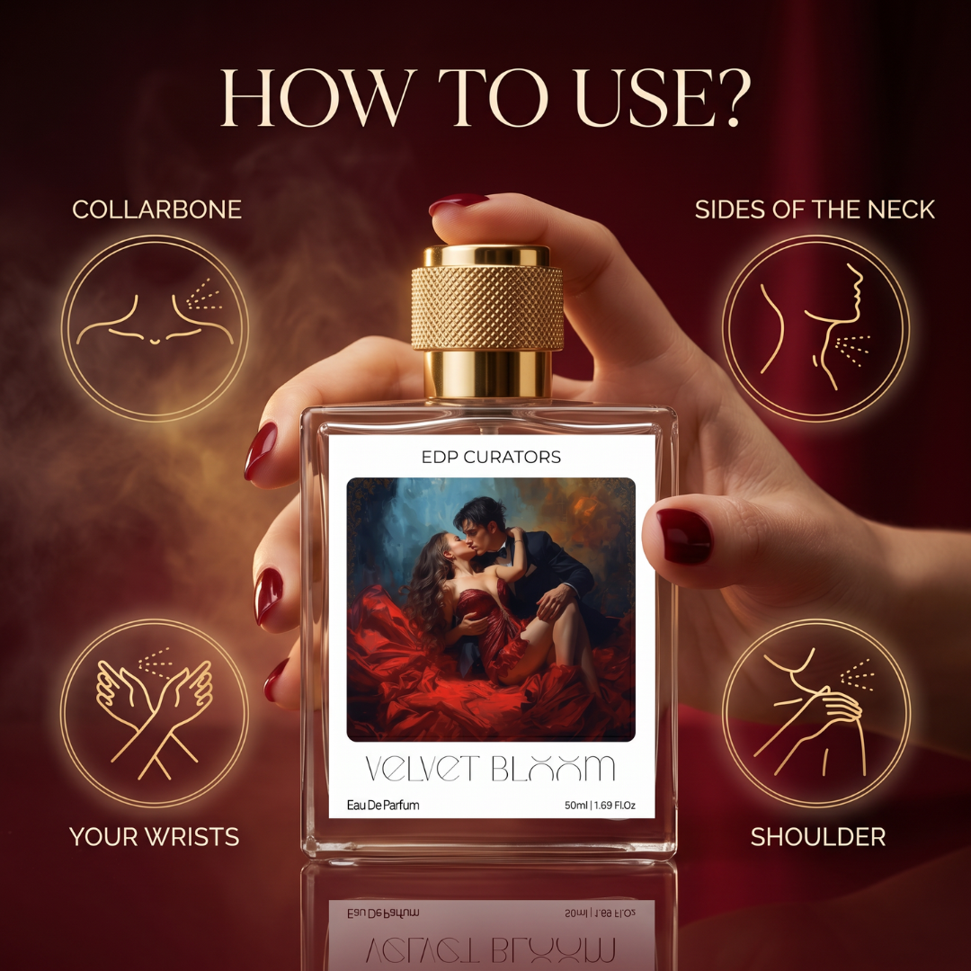 Velvet Bloom Eau de Parfum | Sensual Vanilla Coffee Evening Perfume for Women